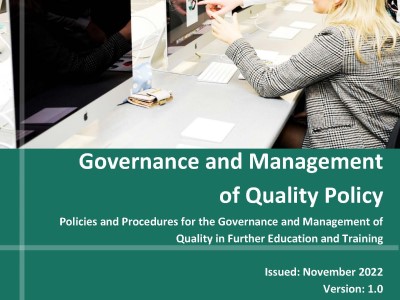 Governance and Management of Quality Policy – Update