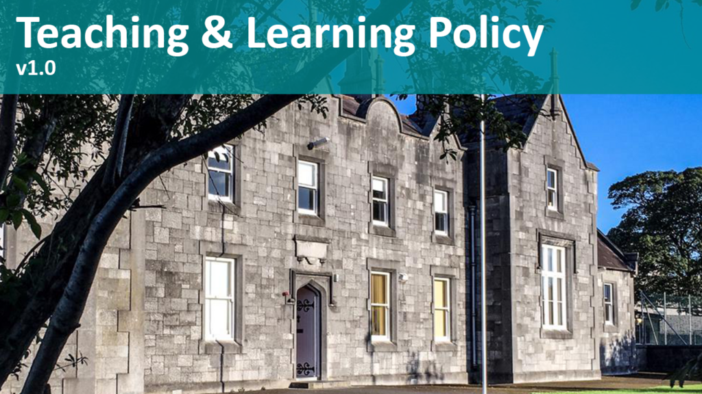 Teaching and Learning Policy